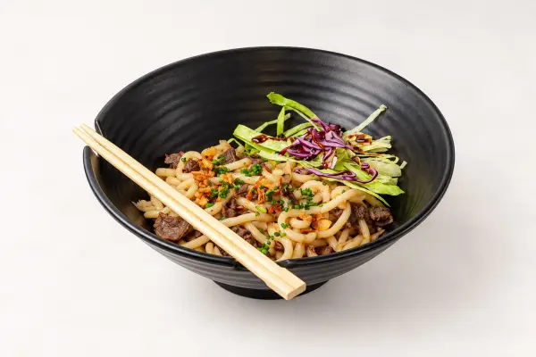 Teriyaki beef udon